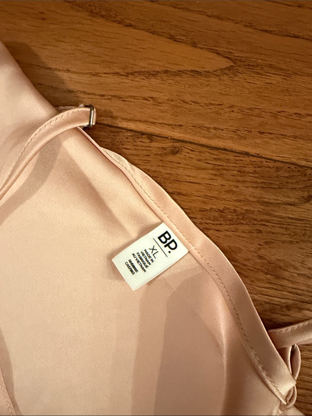 bp Blush Slip Midi Dress with Spaghetti Straps - Picture 3 of 3
